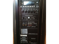 Ibiza PORT15UHF-BT Sistema Portátil a Bateria até 8h 800W Ibiza PORT15UHF-BT Sistema Portátil a Bateria até 8h 800W